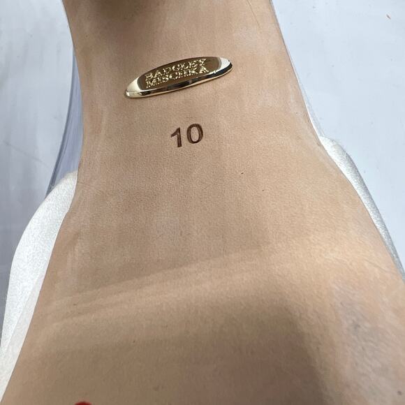 Anthropologie Badgley Mischka Felixa Ankle Strap Platform Heels Size 10 - Picture 10 of 13